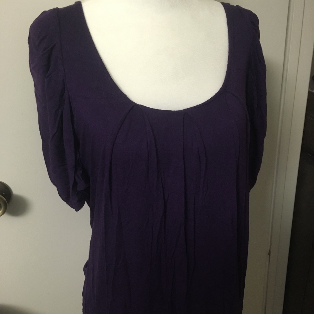 Purple blouse